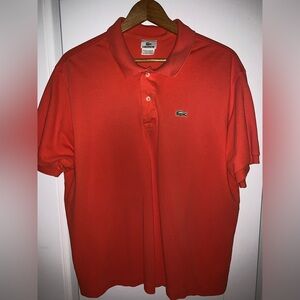 Lacoste Vibrant Coral Polo Shirt